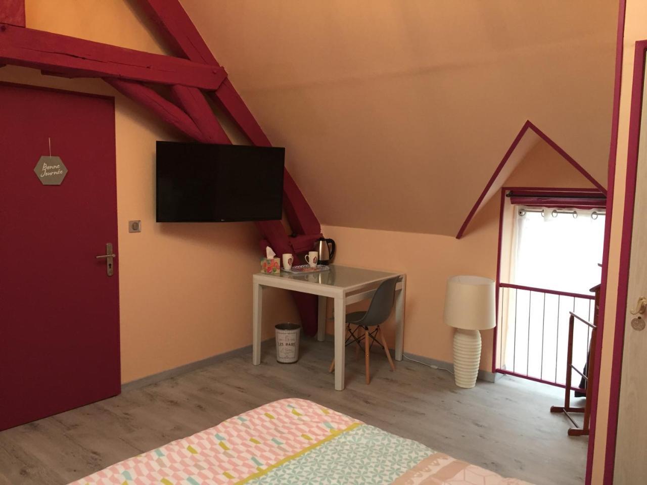 Le Rouge & Blanc Bed and Breakfast Saint-Maurice-le-Vieil Eksteriør billede